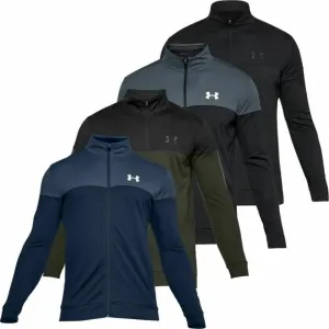 Under Armour 2019 UA Mens Sportstyle Pique Full Zip Sports Training Track Jacket