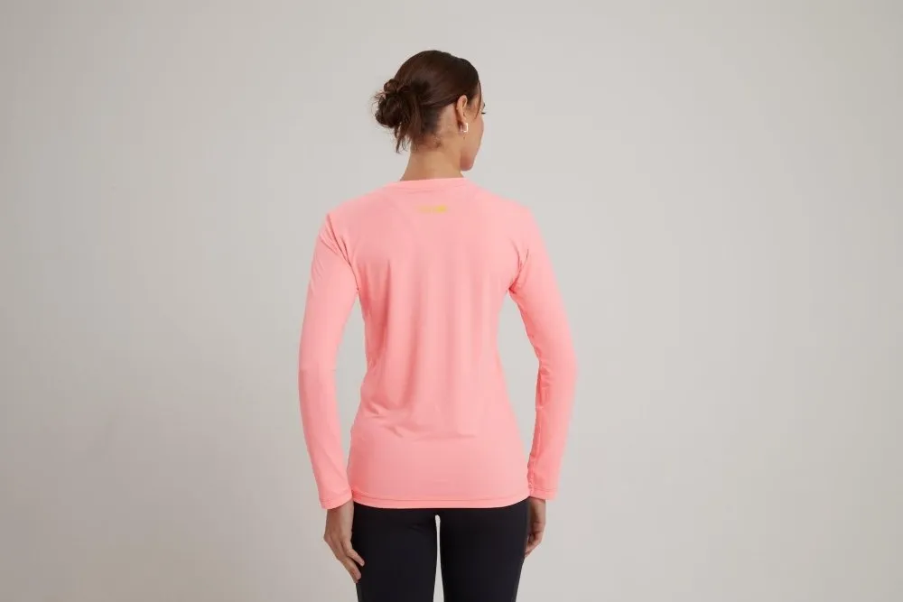 Women's Dri-Fit Long-Sleeved Sun Shirt - MELON