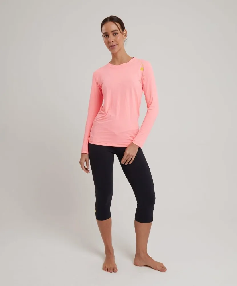 Women's Dri-Fit Long-Sleeved Sun Shirt - MELON