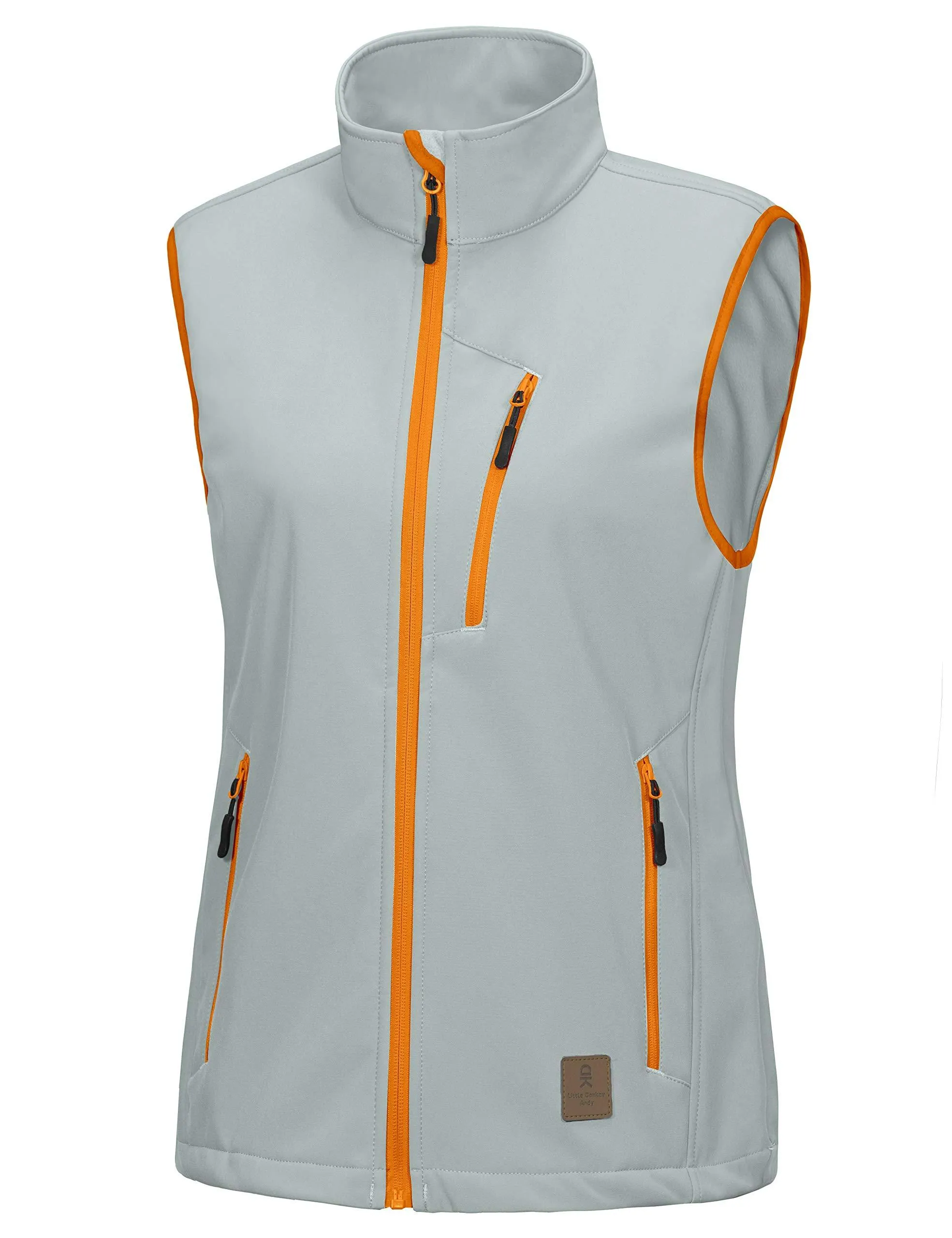 Women's Lightweight Fleece Lined Softshell Hiking 
 Golf Vest