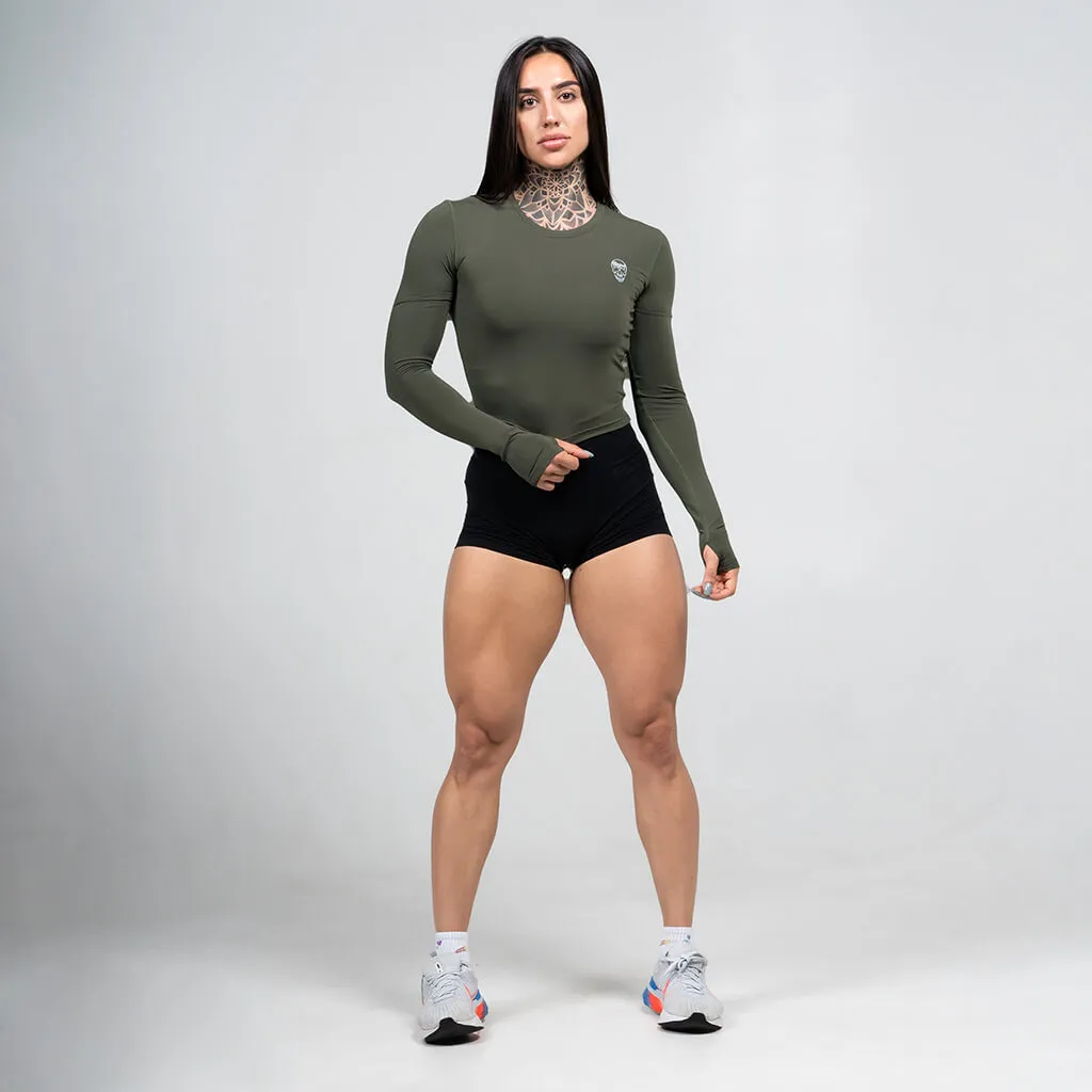 Women's Performance Long Sleeve - OD Green